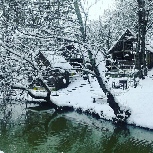 зима на озере 2017
